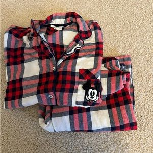 Mickey Mouse Pajamas Set Size 14